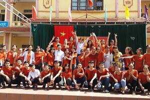 Lễ tổng kết ra trường các khóa - Trường THCS Tân Châu